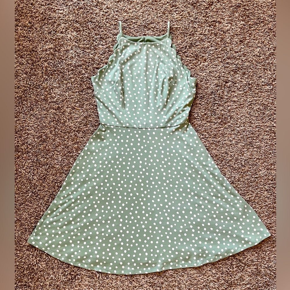 Halter skater dress